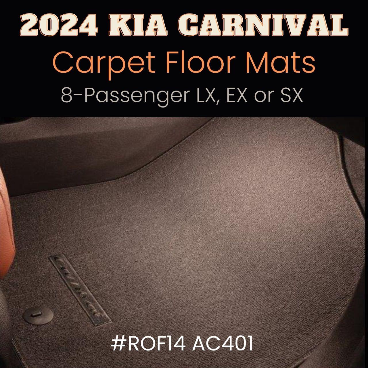 2024 Kia Carnival 8-Passenger Floor Mats