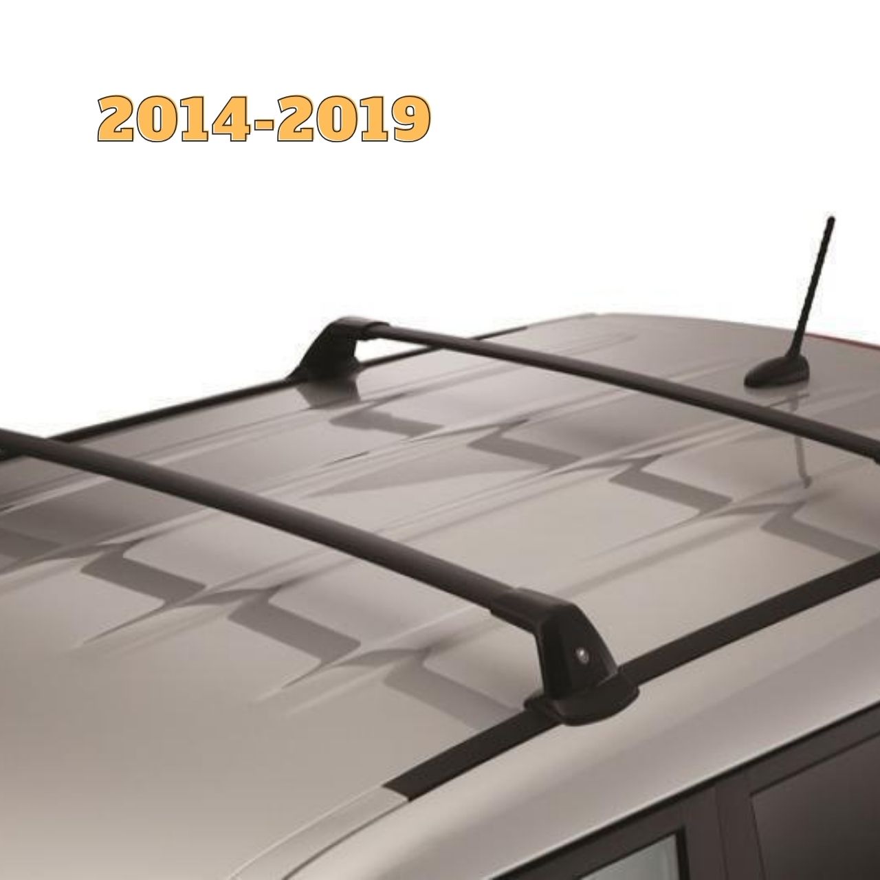 Kia Soul Roof Rack Cross Bars for 2014-2019 Kia Soul Models
