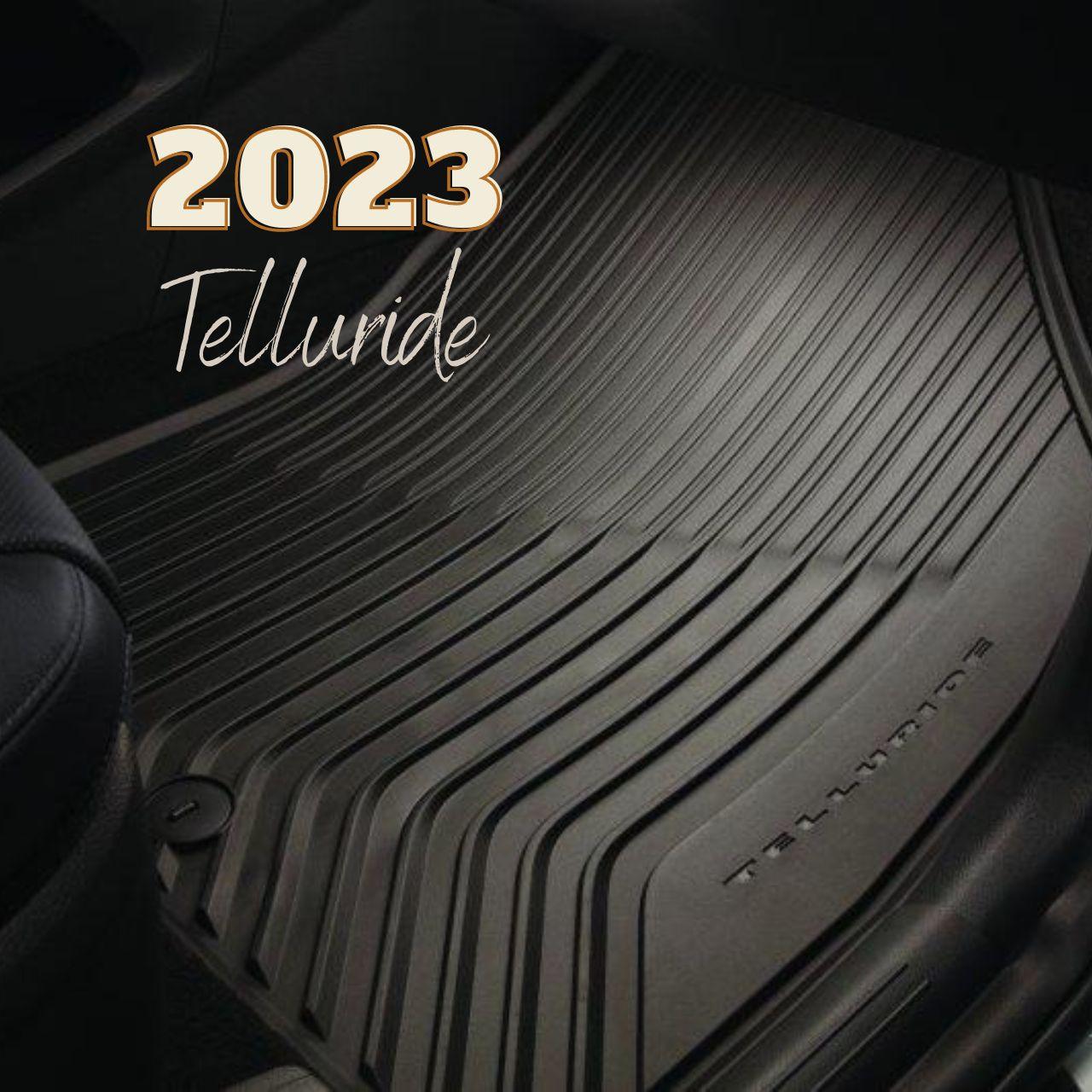 2023 Kia Telluride Floor Mats, All-Weather