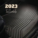 2023 Kia Telluride All-Weather Floor Mats