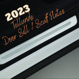 2023 Kia Telluride Door Sill Plates / Aluminum