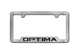 Kia Optima License Plate Frames / Chrome - Midtown Accessories
