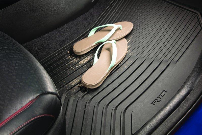 Kia Rio All-Weather Floor Mats / 2016-2022 / Sedan - Midtown Accessories