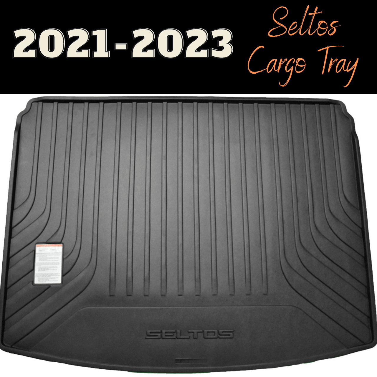 Kia seltos cargo discount tray