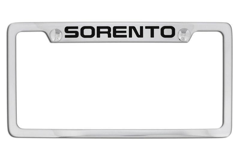 Kia Sorento License Plate Frames - Midtown Accessories