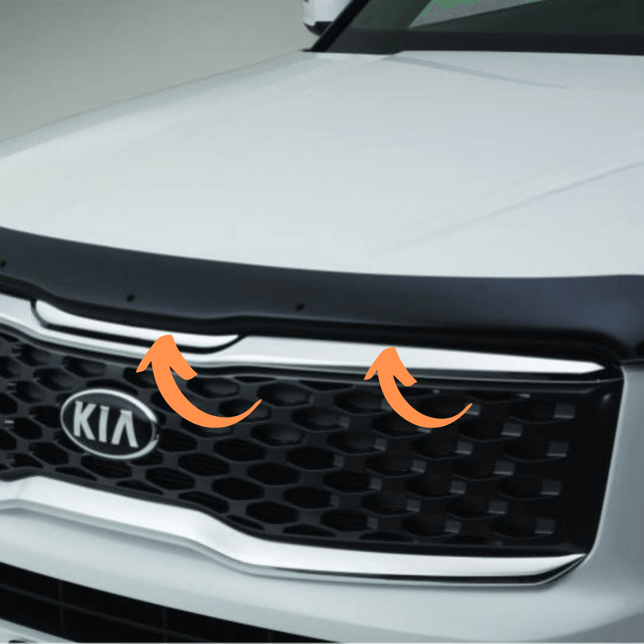 Kia Telluride Hood Deflector for 2020-2023 Telluride Models