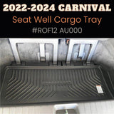 Kia Carnival Seat Well Cargo Tray / 2022-2024
