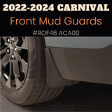 Kia Carnival Mud Guards - Front - 2022 - 2024