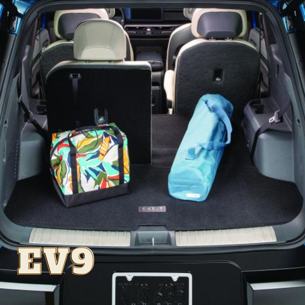 Kia EV9 Cargo Mat with Seat Back Protection OEM Cargo Mat Shop Now