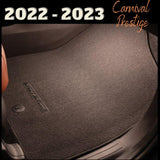 Kia Carnival Prestige Floor Mats / 7-Passenger / Carpeted / 2022-2023