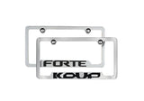Kia Forte License Plate Frame - Midtown Accessories