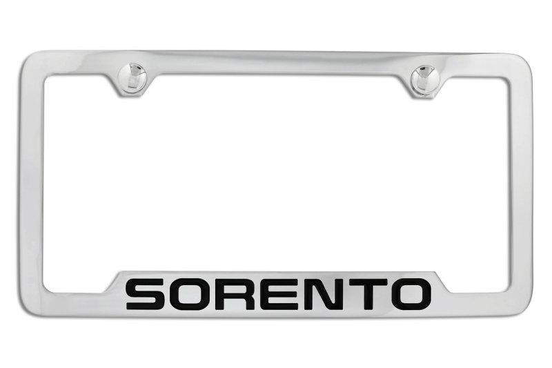 Kia Sorento License Plate Frames - Midtown Accessories