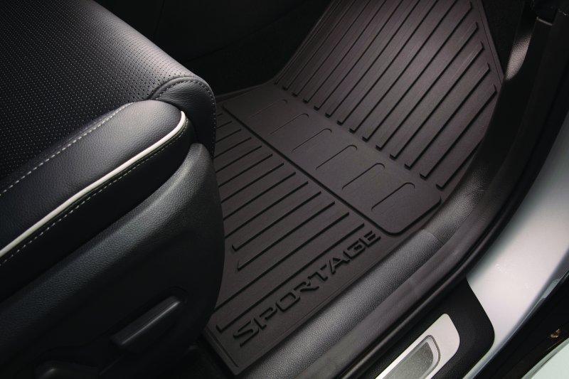 Trunk trunk mat for Kia Sportage GT Line-S 2022-2023 black