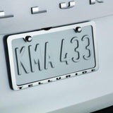 Kia Telluride License Plate Frame / Chrome / Lower Logo